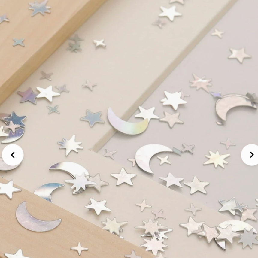 Moon and Star Confetti