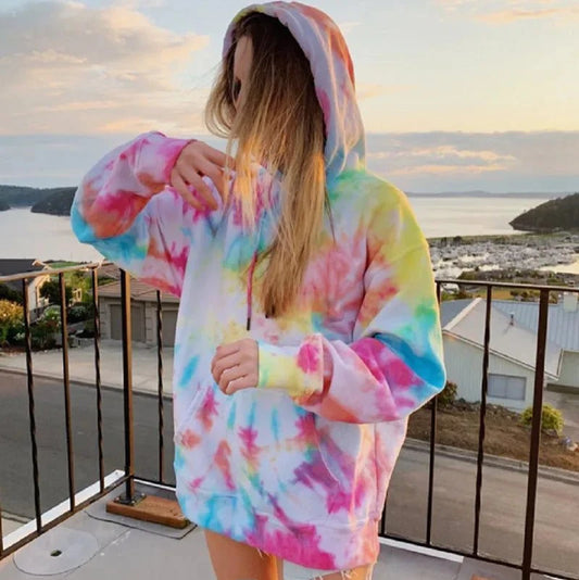 Streetwear Women's Hooded Oversized Pullover