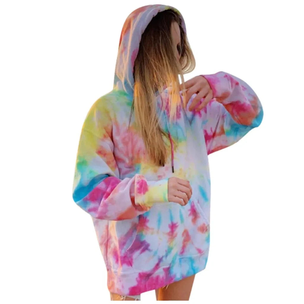 Streetwear Women's Hooded Oversized Pullover