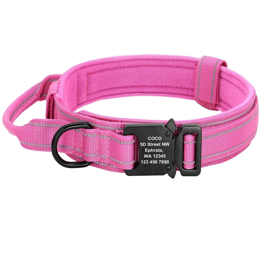 Military Tactical Pet Collar ID - Devya's Pet Emporium
