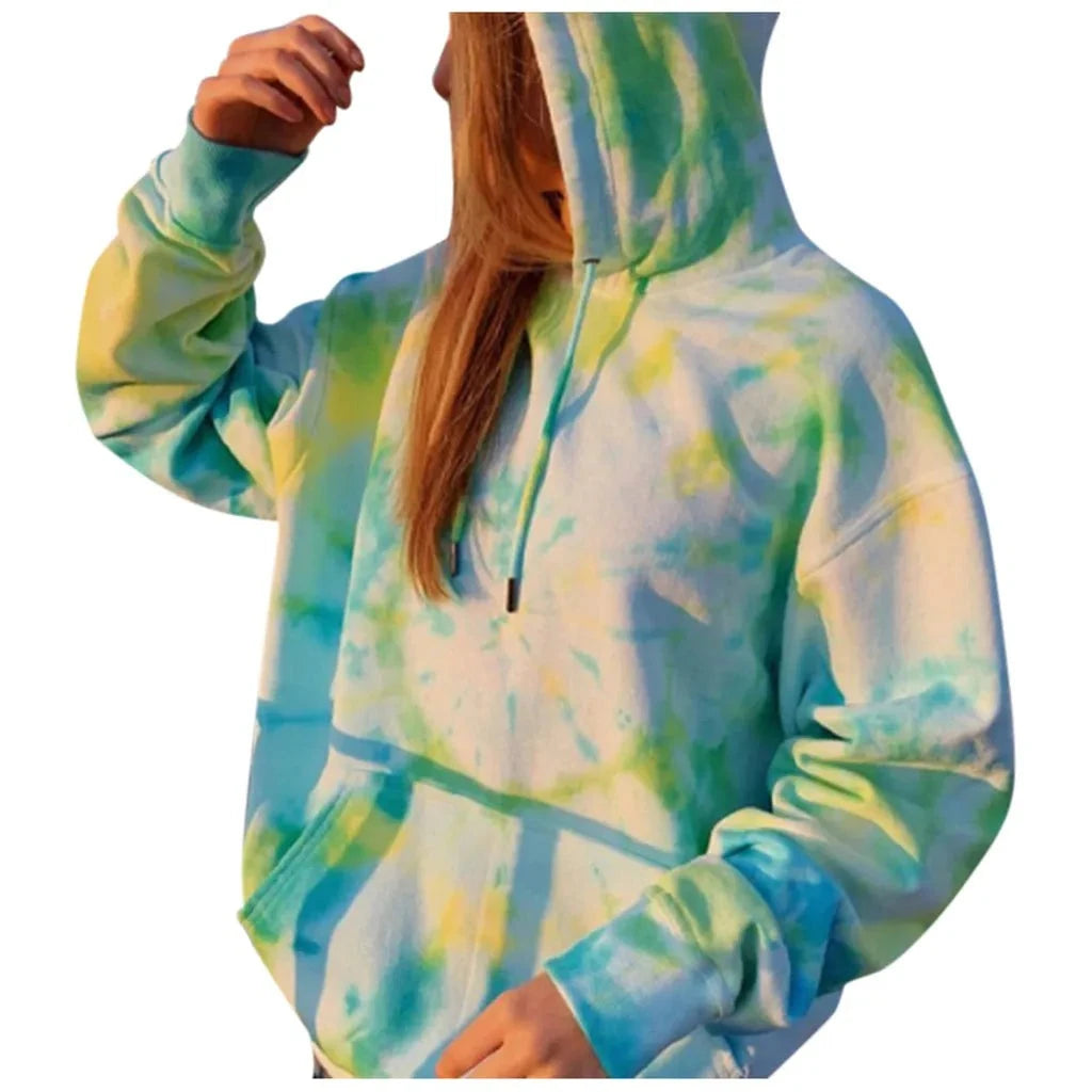 Streetwear Women's Hooded Oversized Pullover