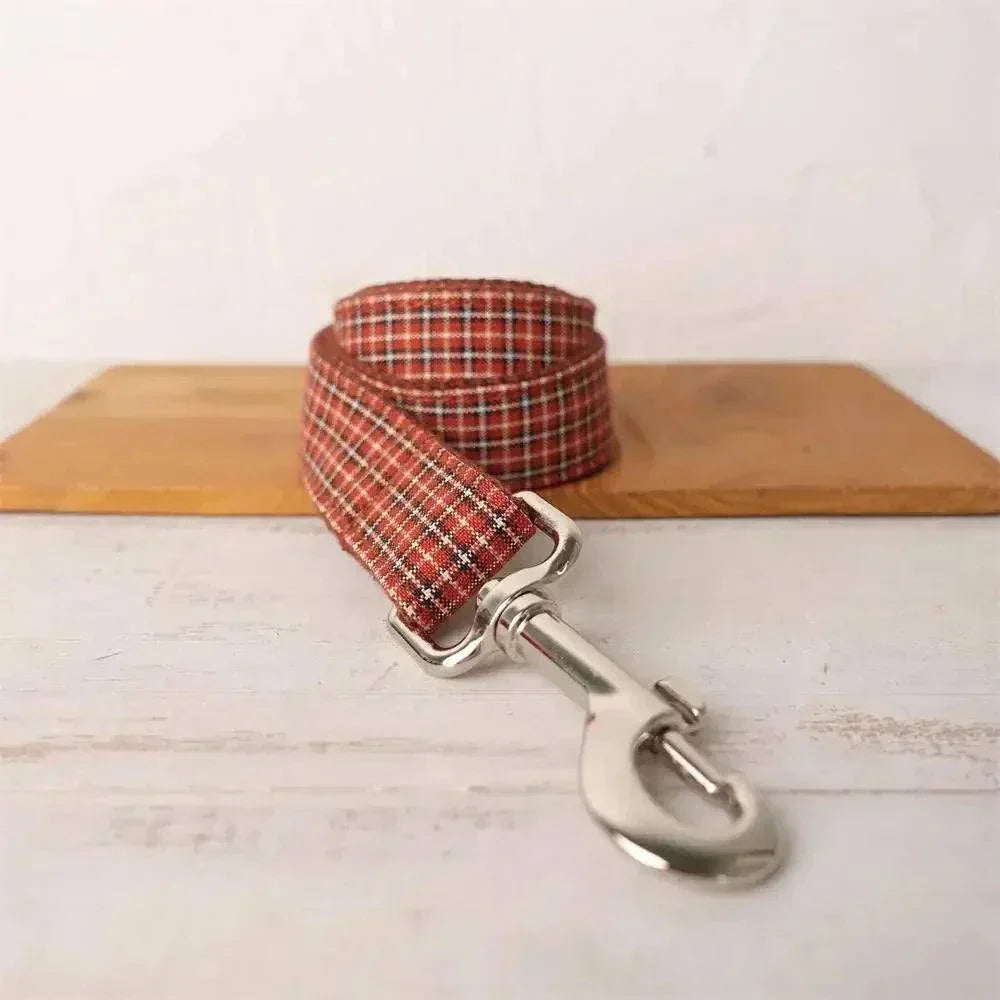 Personalised Plaid Collar