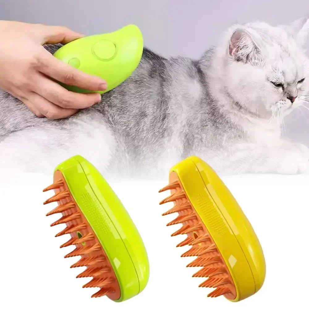 Steam Pet Brush - Devya's Pet Emporium