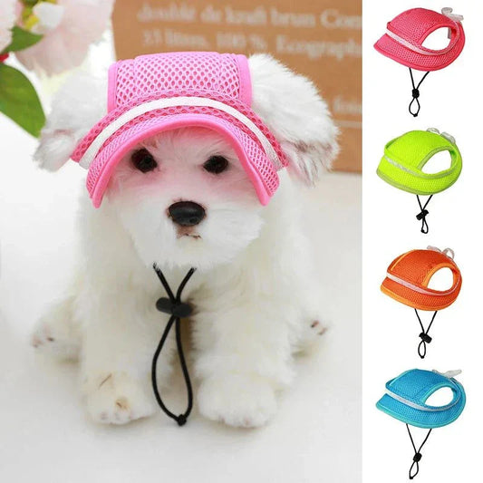 Pet Hat Adjustable Mesh