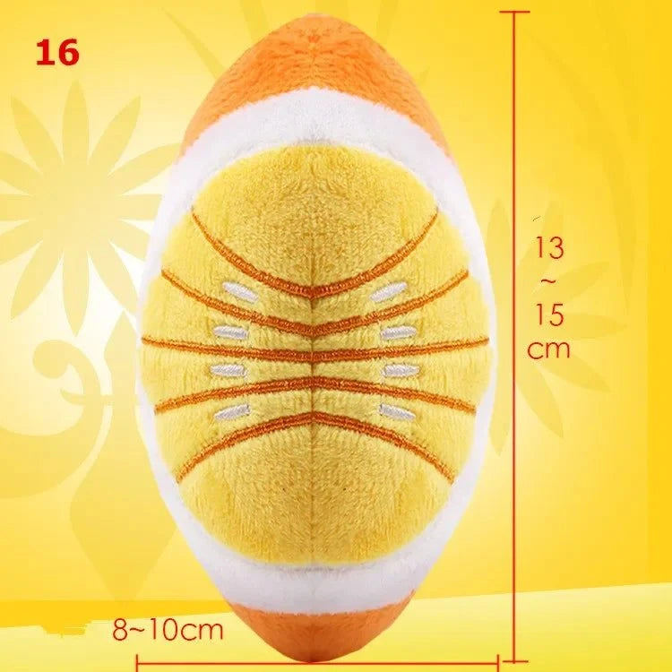 Fruit Animals Cartoon Dog Toys 