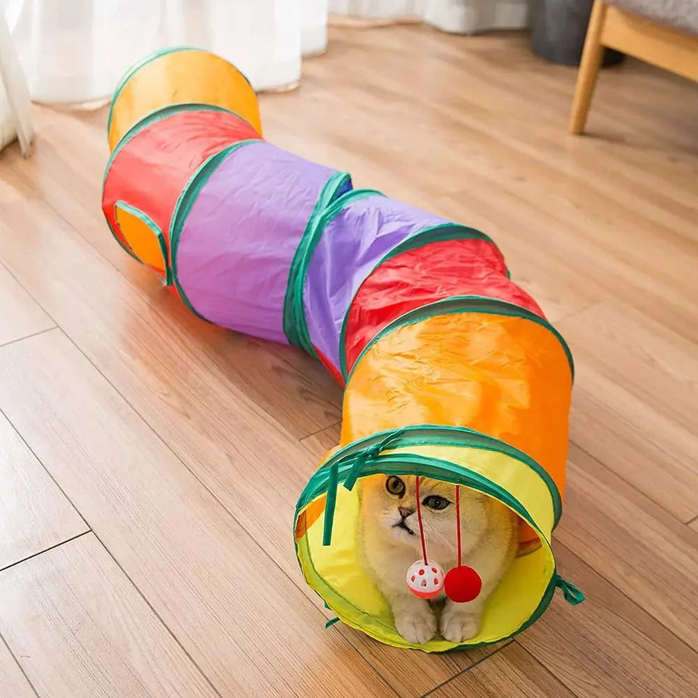 Cat Play Tunnel Toy