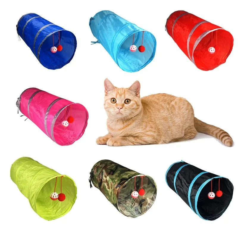 Cat Play Tunnel Toy