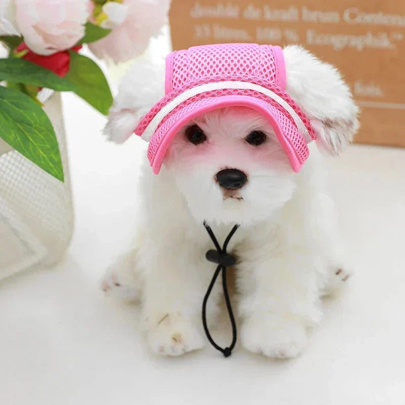 Pet Hat Adjustable Mesh