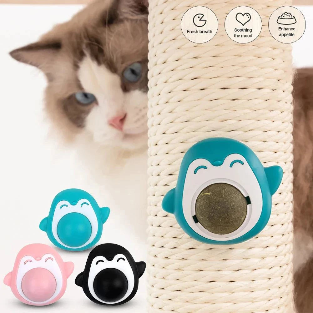 Natural Catnip Grinding Teeth Mint Ball - Devya's Pet Emporium