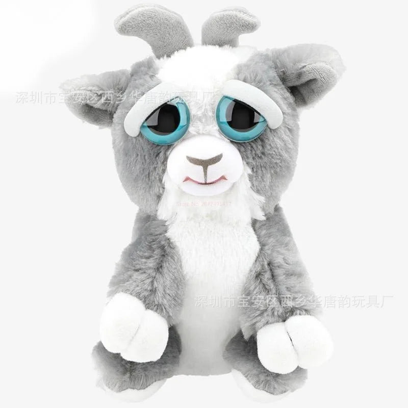 Feisty Pets Funny Face Changing Unicorn Soft Toys