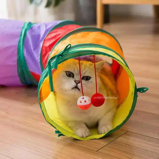 Cat Play Tunnel Toy 