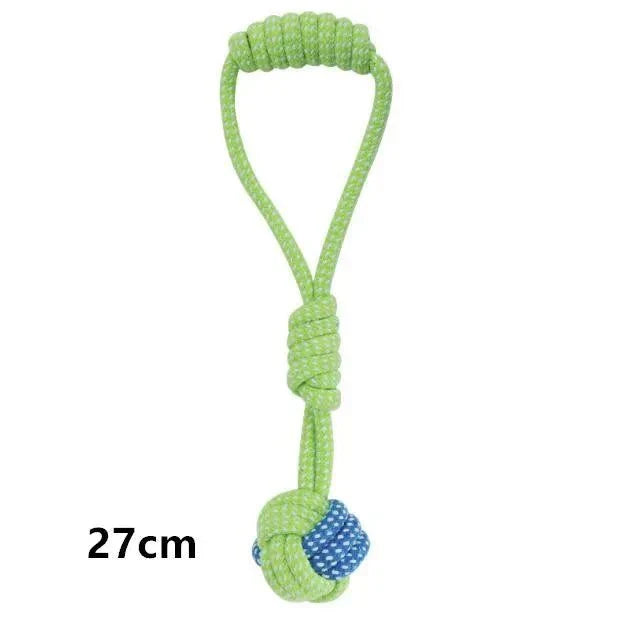 Interactive Cotton Mini  Rope Toy Ball for Dogs - Devya's Pet Emporium