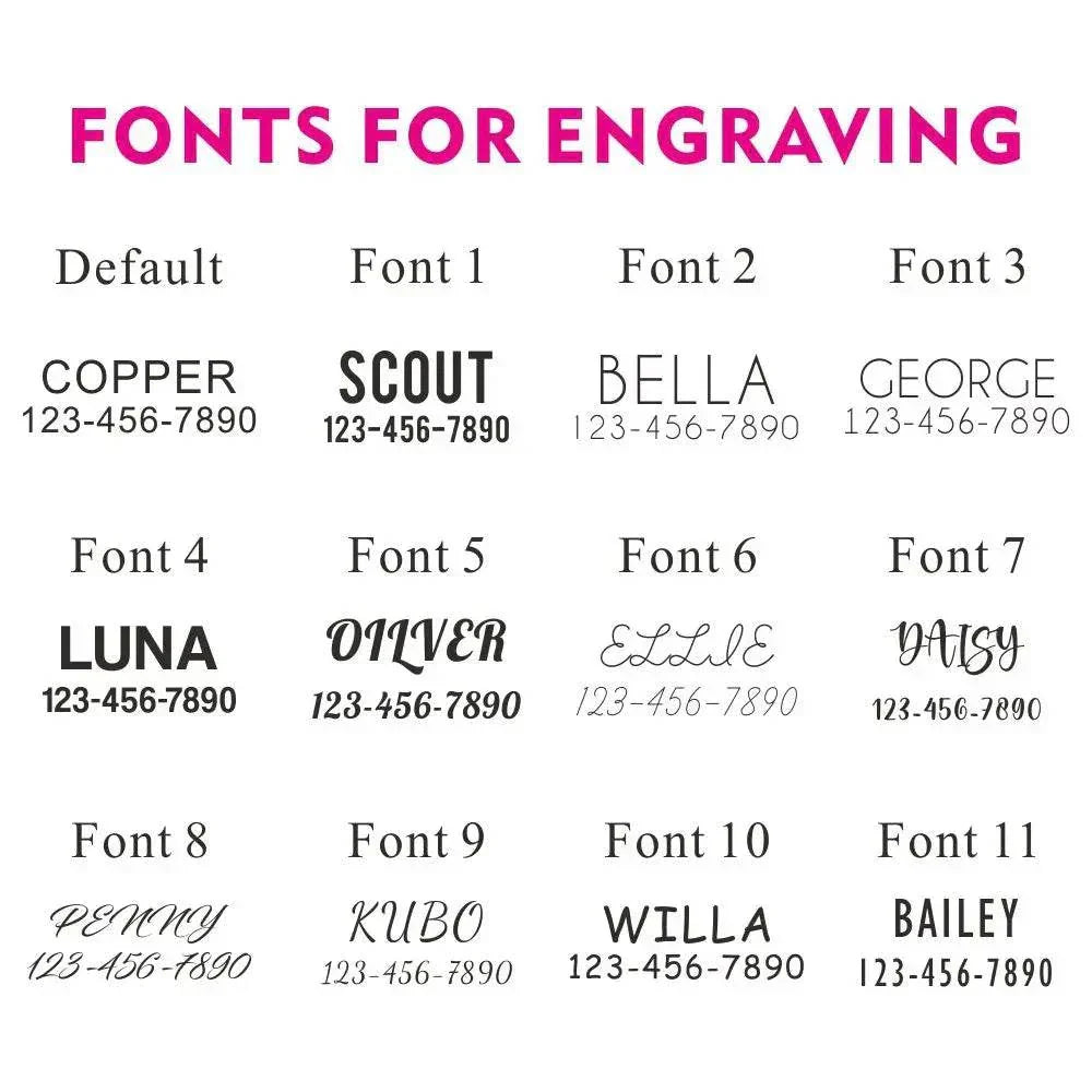 Personalised Plaid Collar 