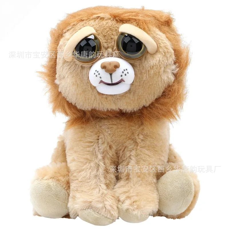 Feisty Pets Funny Face Changing Unicorn Soft Toys