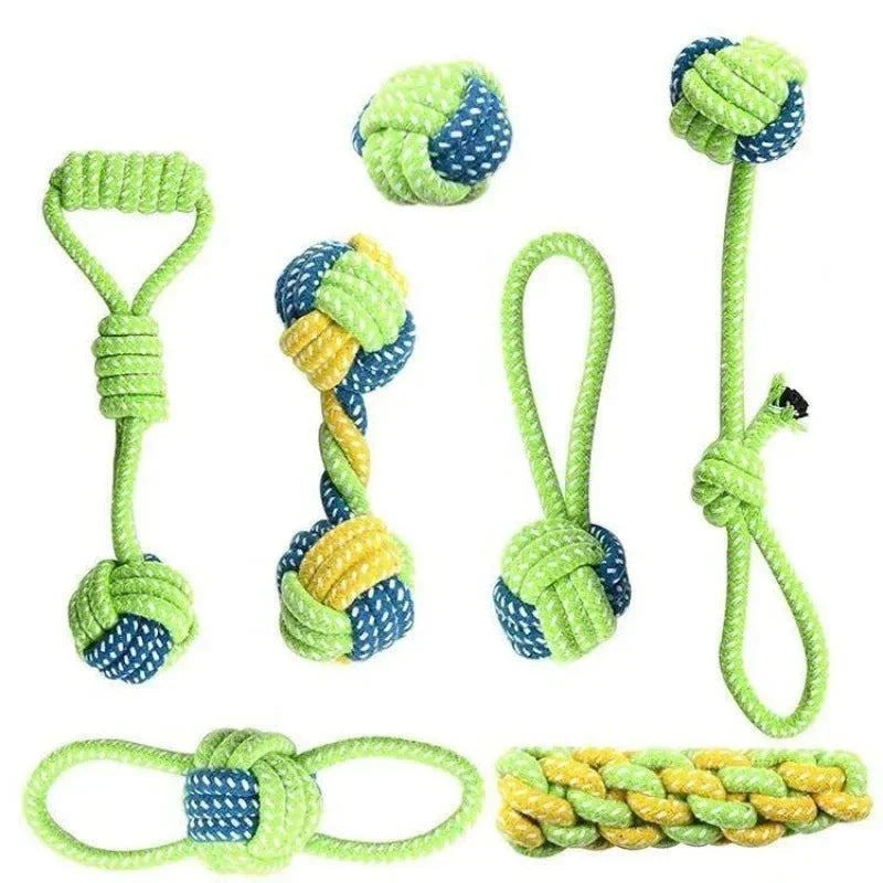 Interactive Cotton Mini Rope Toy Ball