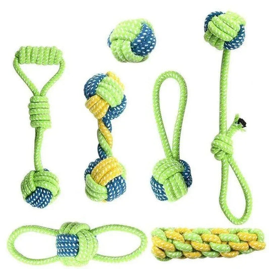 Interactive Cotton Mini Rope Toy Ball
