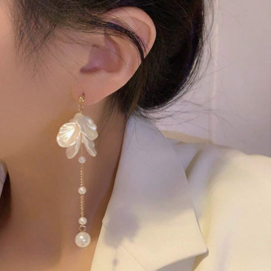 Petal Drop Earrings
