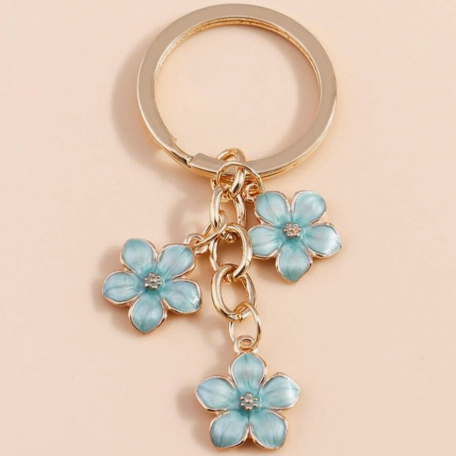 Handmade Flower keyring