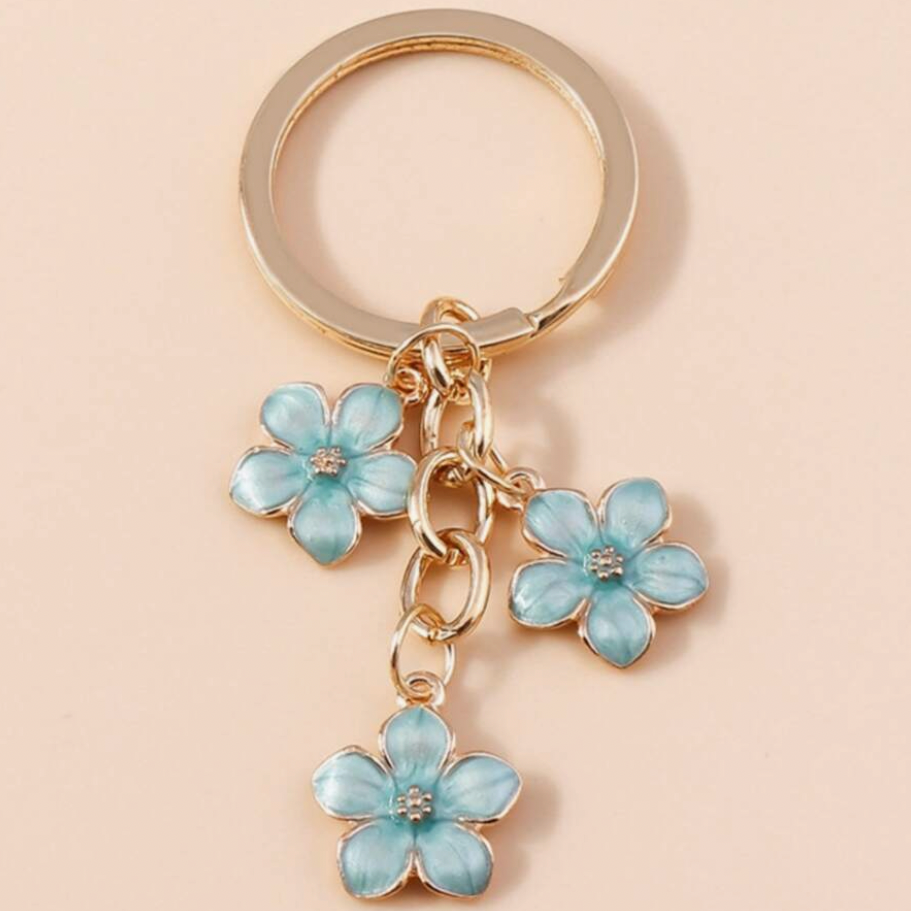 Handmade Flower Keyring