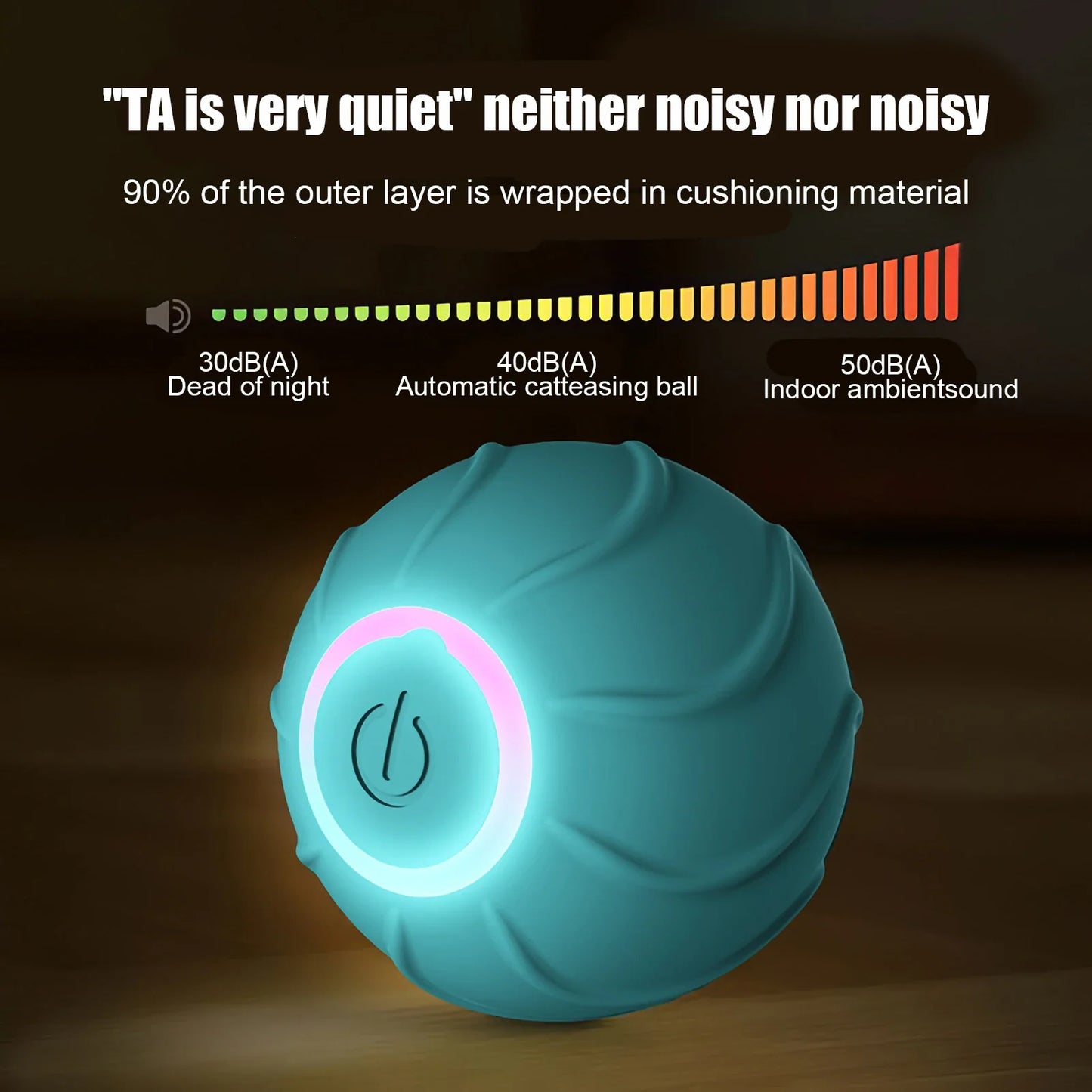 Automatic Rolling Ball Pet Toy - Devya's Pet Emporium