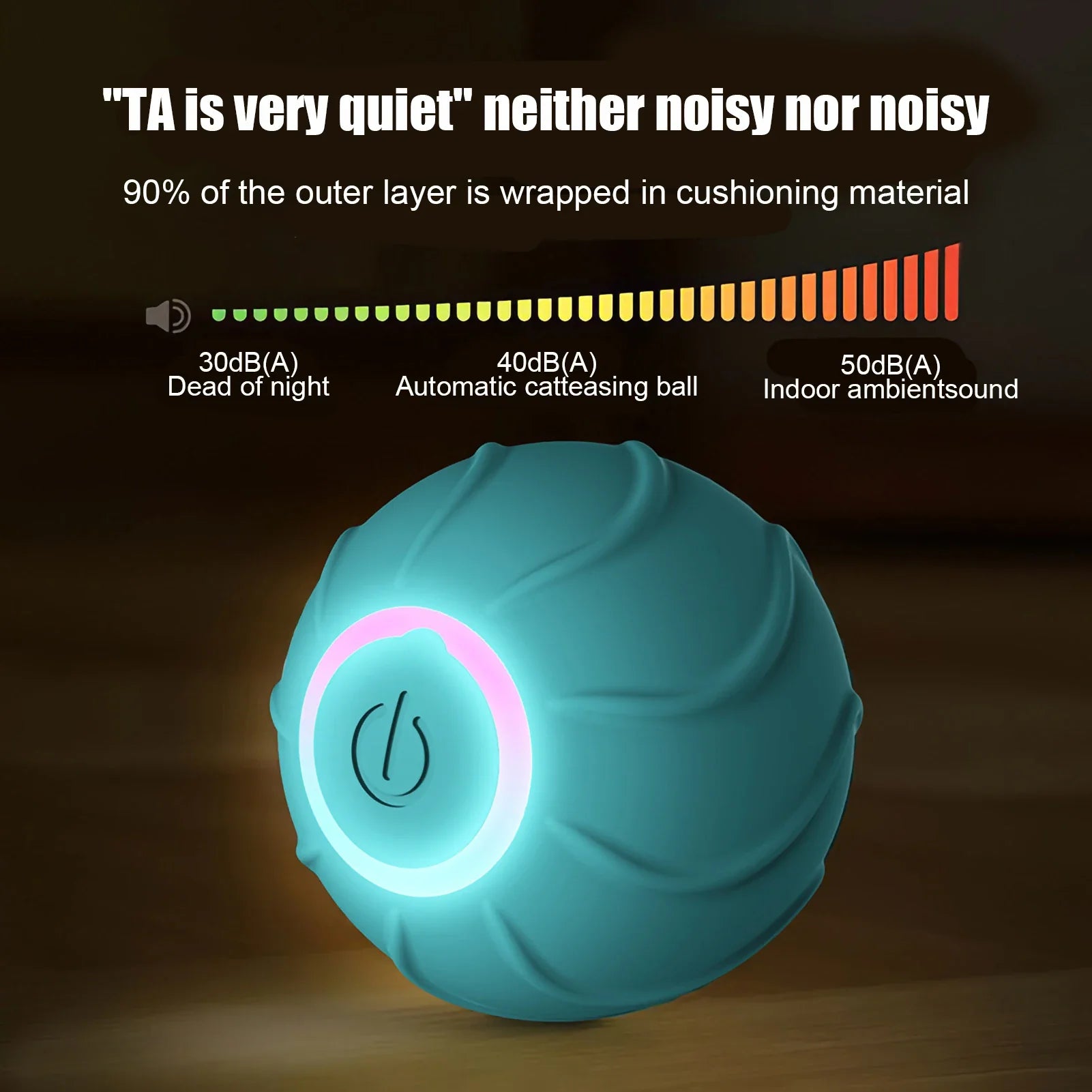 Automatic Rolling Ball Pet Toy - Devya's Pet Emporium