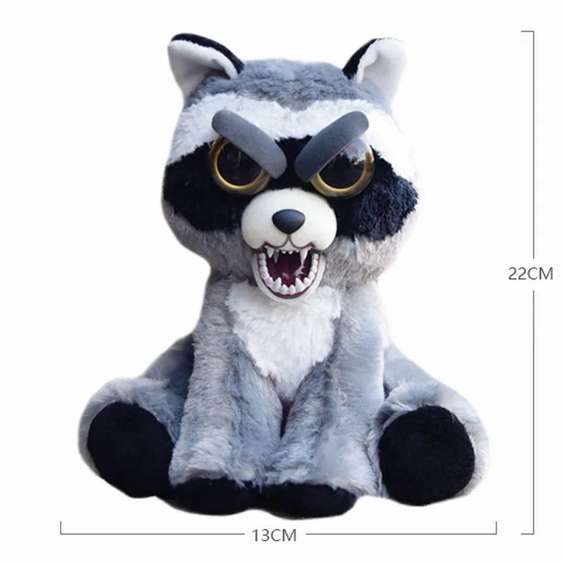 Feisty Pets Funny Face Changing Unicorn Soft Toys