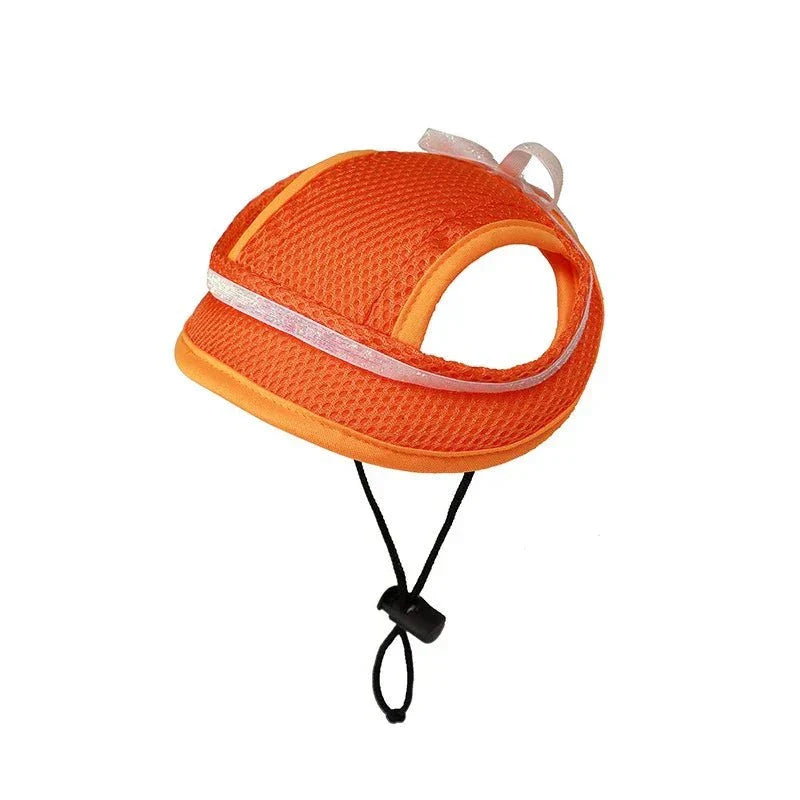 Pet Hat Adjustable Mesh
