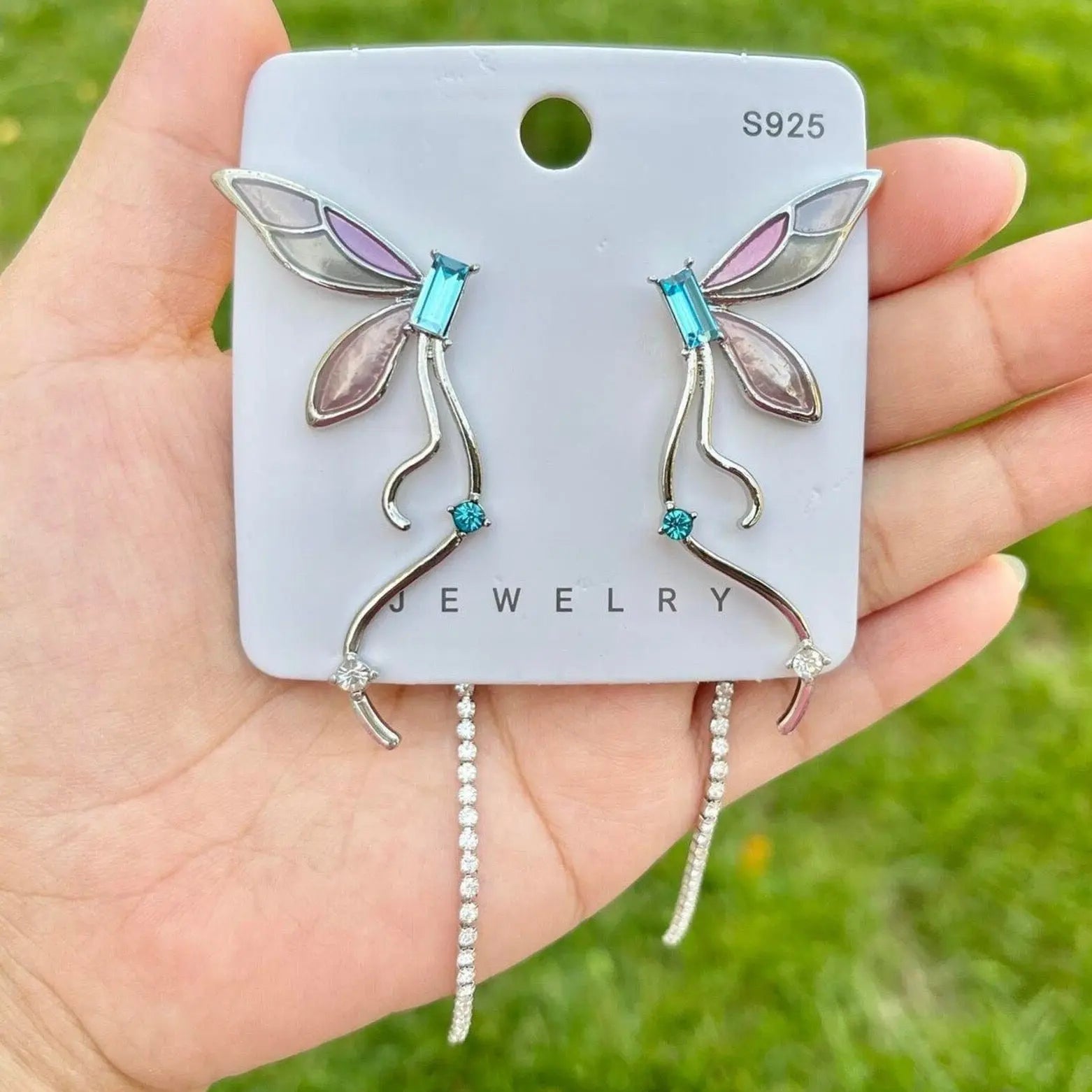 Butterfly Drop Earrings
