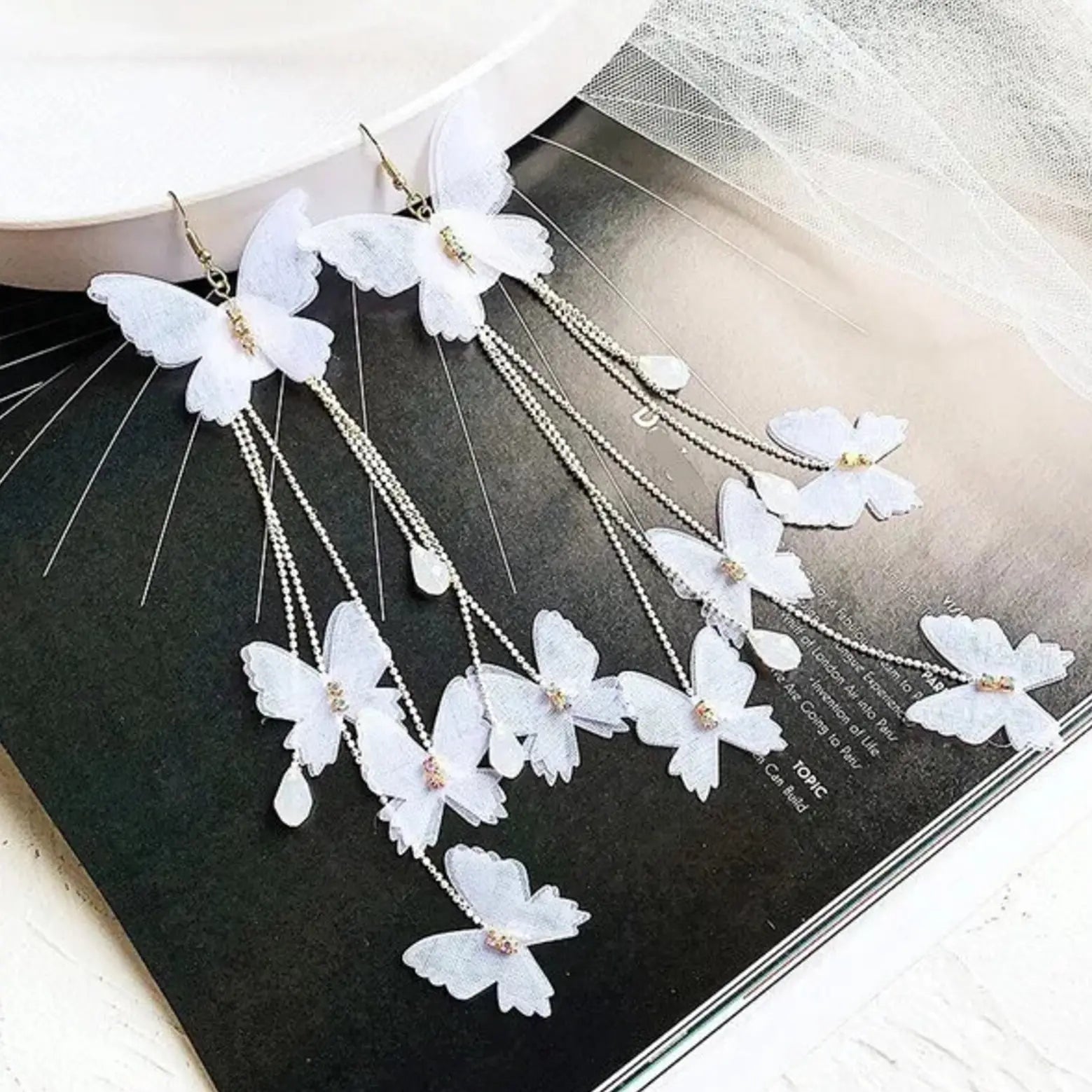 Handmade Butterfly earrings