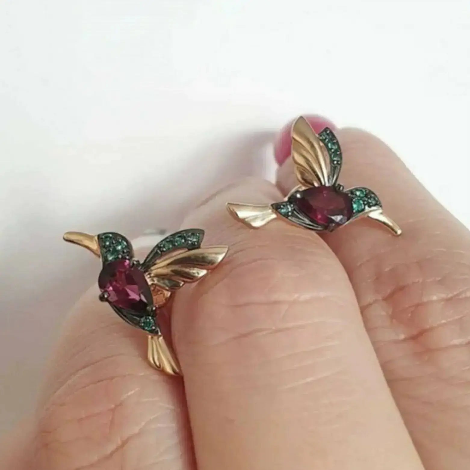 Handmade Bird earrings