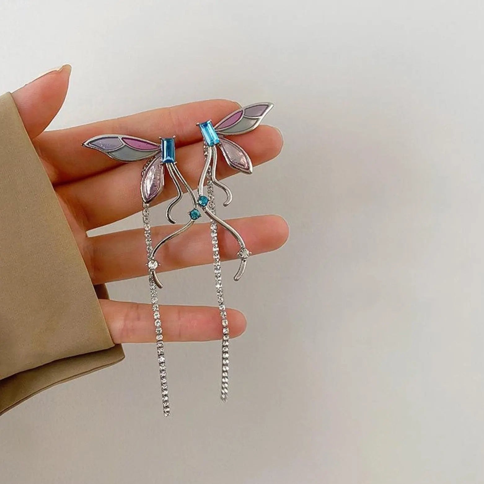 Butterfly Drop Earrings